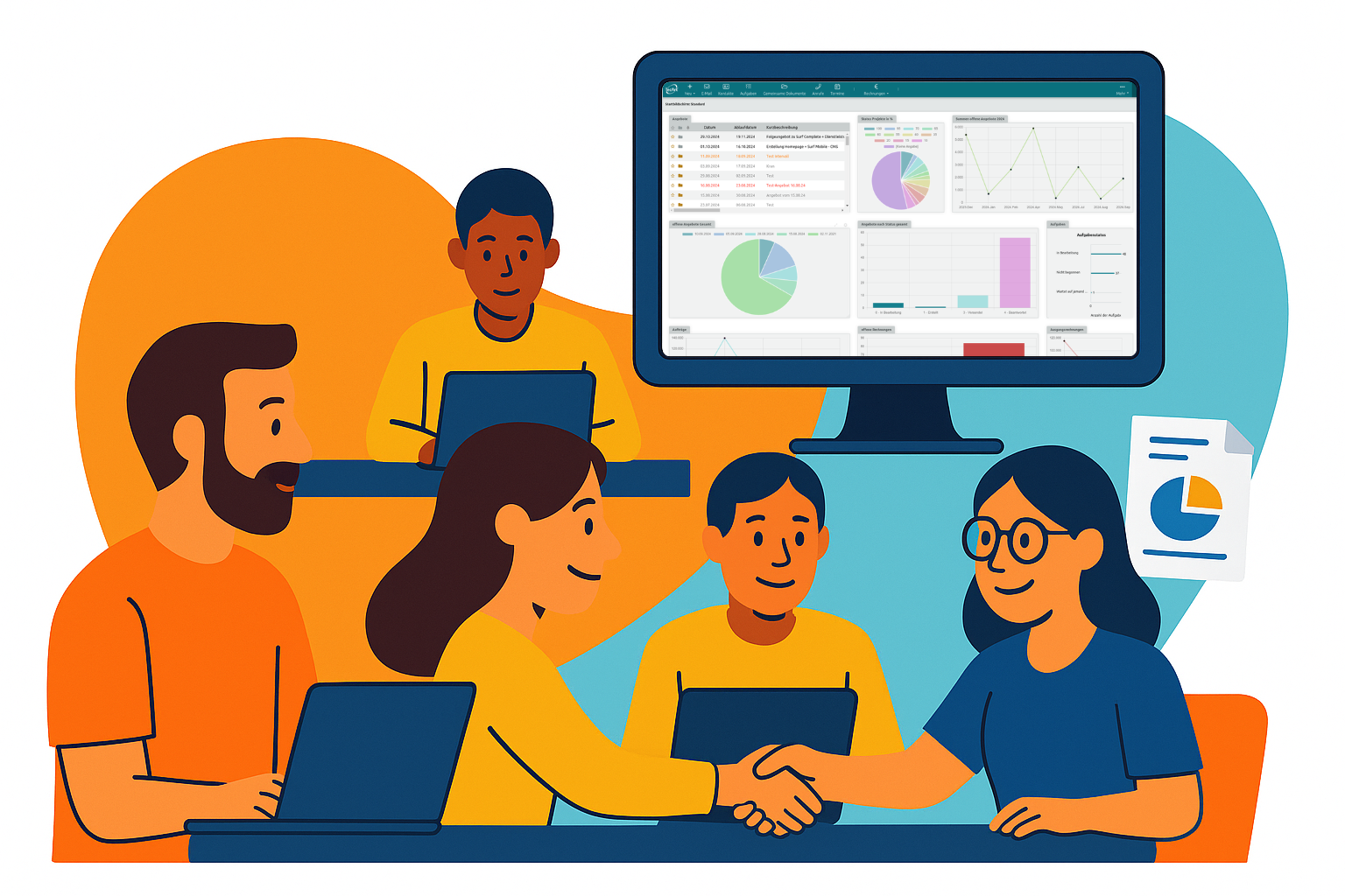 Projekte effizient planen, steuern und überwachen
